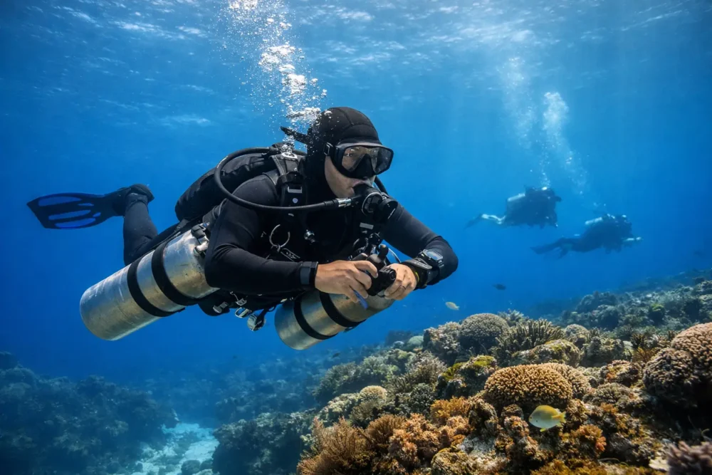 Sidemount Diving Course Cozumel for Better Buoyancy